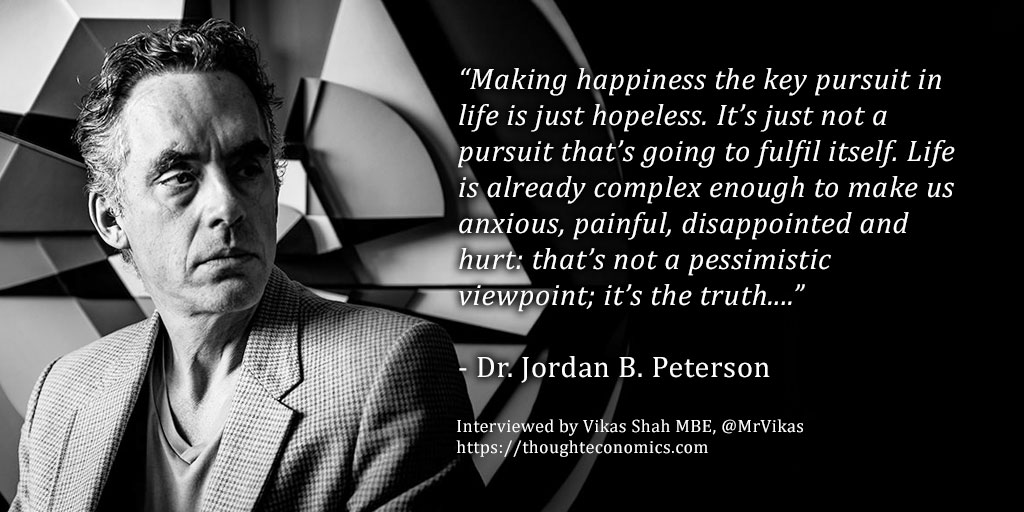 Arqueología escucha Centro de niños Thought Economics: A Conversation with Dr. Jordan B. Peterson | Jordan  Peterson